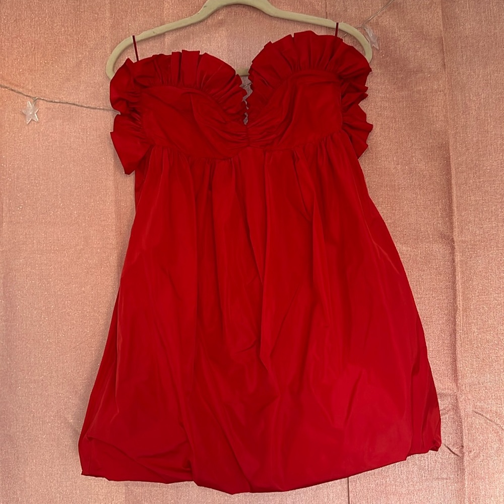Red dress